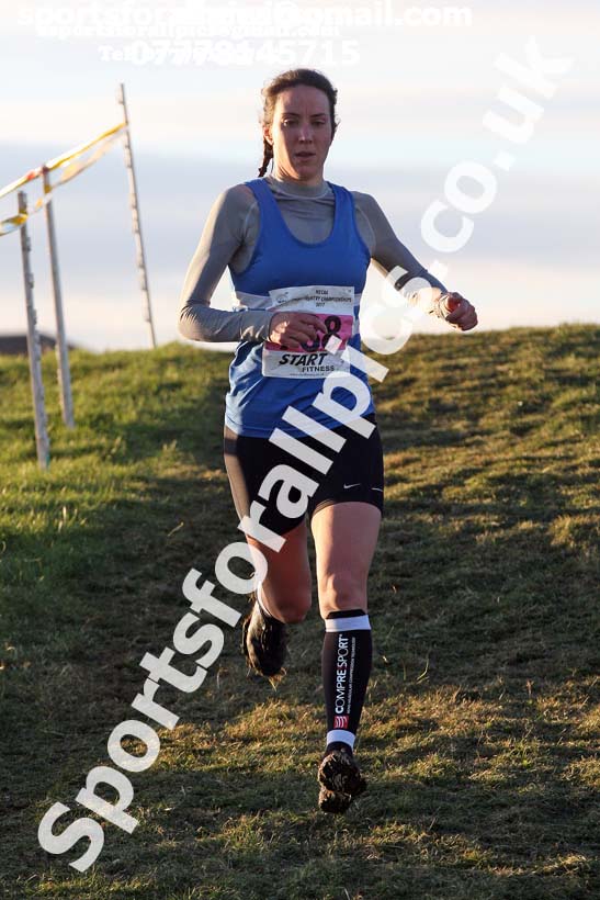 Senior womens North Eastern Cross Country, Redcar. Photo:  David T. Hewitson/Sports for All Pics